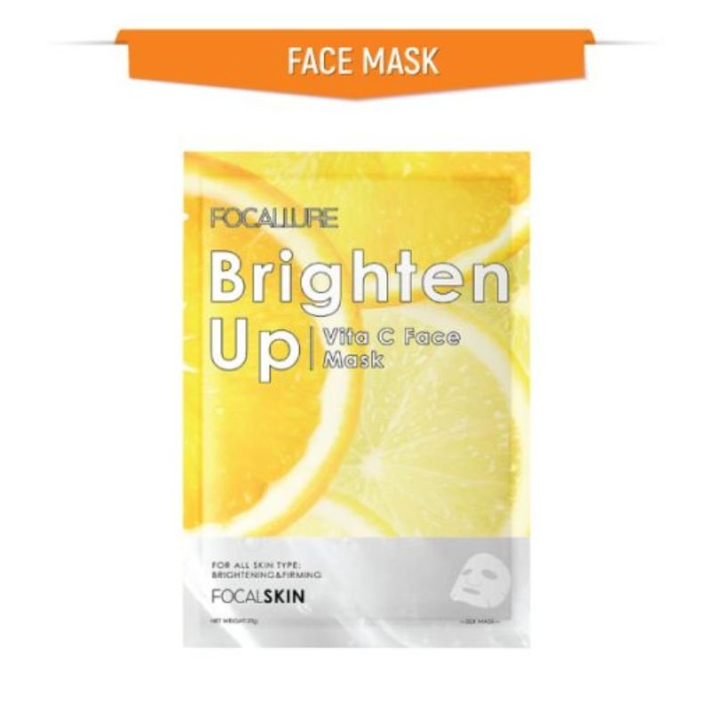 Focallure BRIGHTEN UP Vitamin C Face Mask (25g) ( FA SC03 )