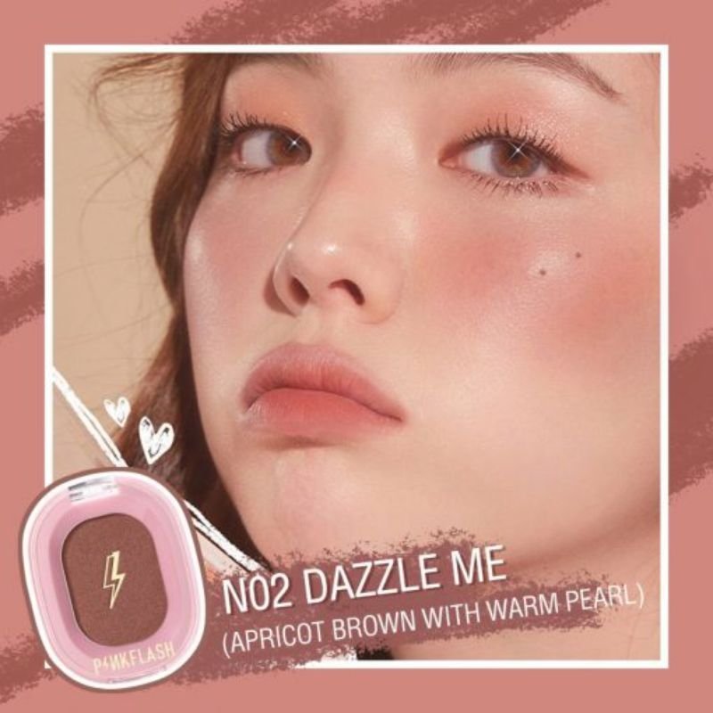 PINKFLASH Chic In Cheek Blush N02 Dazzle Me (Shimmer) ( F01 )