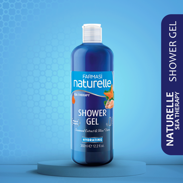 FARMASI NATURELLE SHOWERGEL 360 ML SEATHERAPY