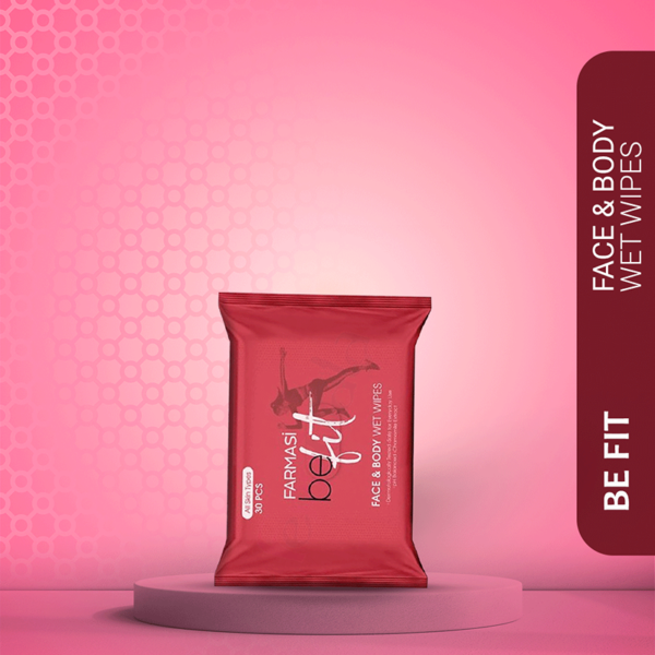 Farmasi Be Fit Wet Wipes 30 PCS