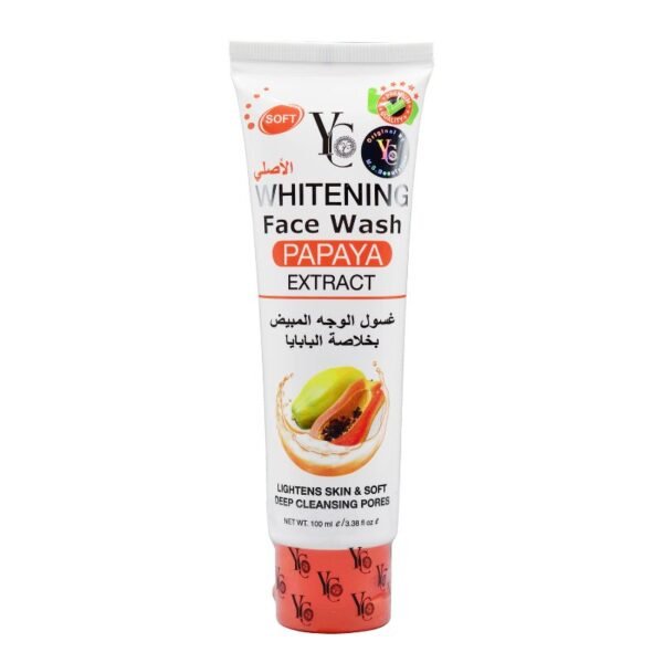 YC Papaya Extract Whitening Face Wash 100 Ml