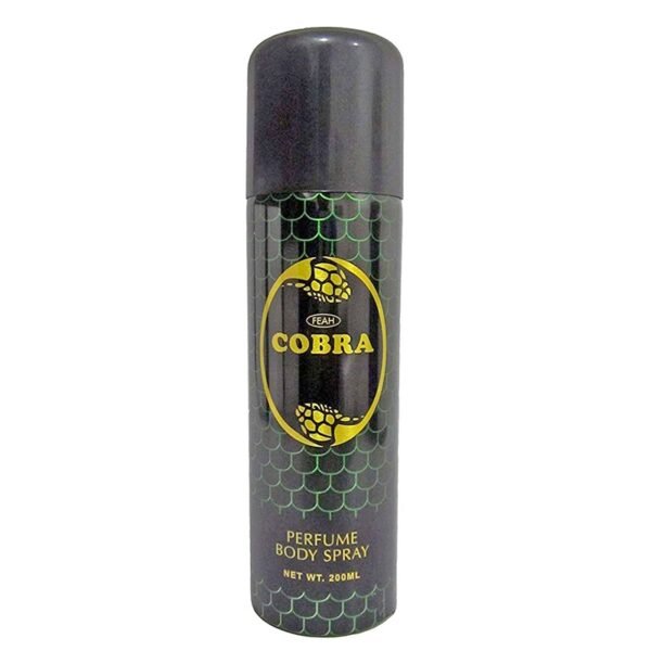 cobra body spray for men