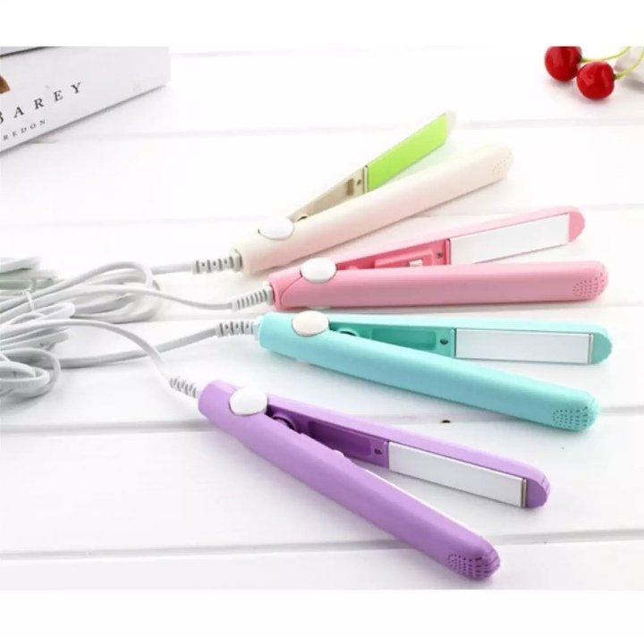 MINI HAIR STRAIGHT CURLER AND STRAIGHTENER