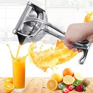 Manual Fruit Juicer Alloy Lemon Squeezer Citrus Press Heavy Duty Hand Press Teflon Fruit Juicer Detachable Lime Squeezer