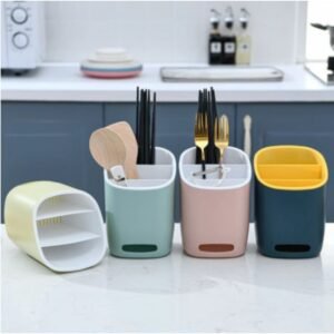 Three Layer Cutlery Dryer Kitchen Rack Cutlery Spoon Fork Chopstick Storage  Holder