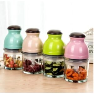 ZK30 Portable Blender Mixer Food Processor Chopper 600Ml Juicer Bottle Baby Meat Grinder Food Maker 220V
