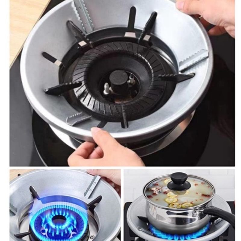 Energy-saving cover for windproof gas stove Universal Size