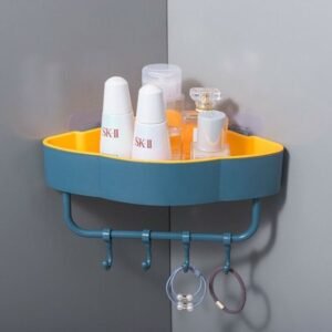 Bathroom Shelf with Towel Hanger