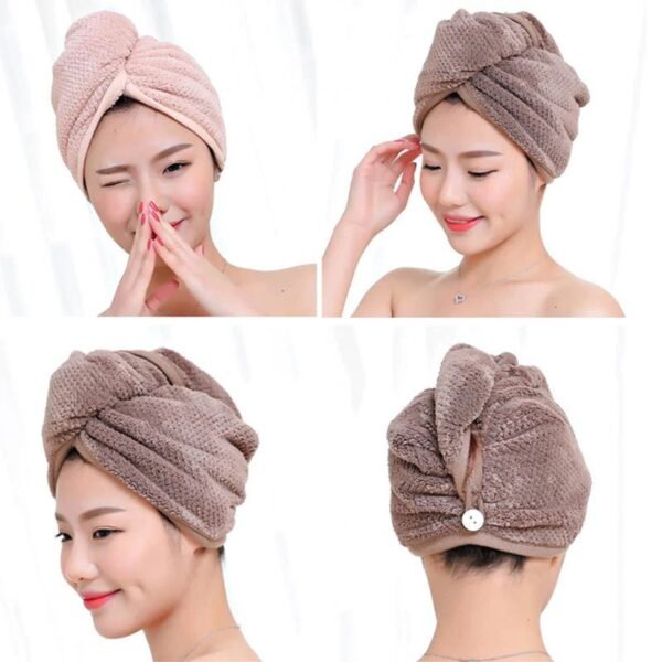 Quick Bathing Cap Hair Dry Towel After Bath For Girls/Women