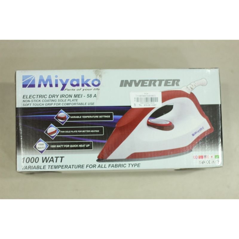 Miyako Electric Dry Iron MEI-58A