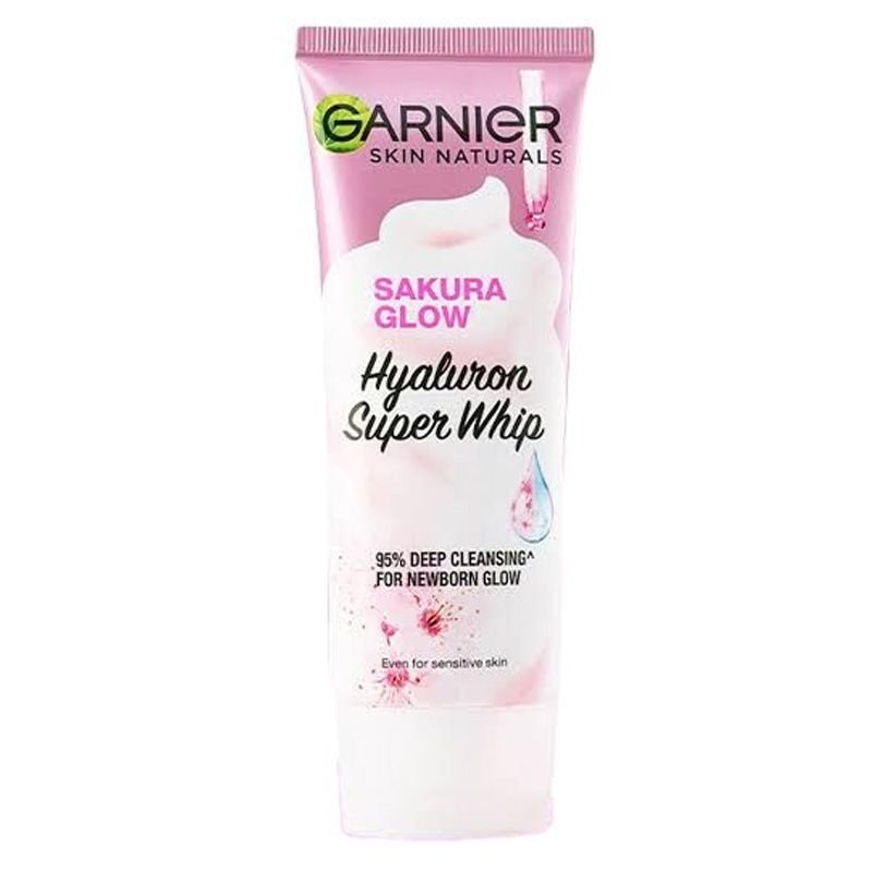 Garnier Sakura Glow Hyaluron Super Whip 100ml (Indonesia)