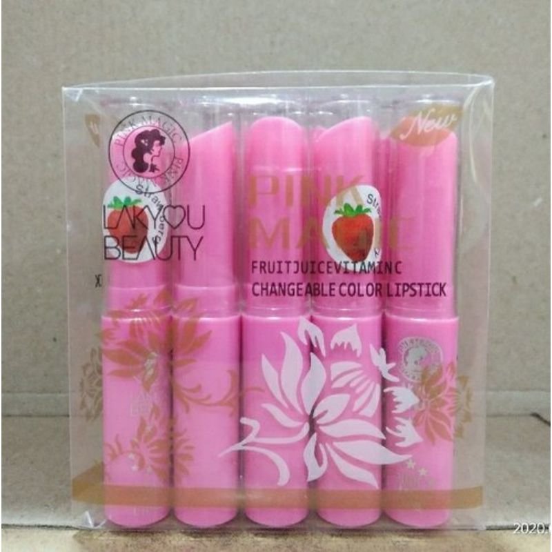 pink magic lipstick (15 pcs set)