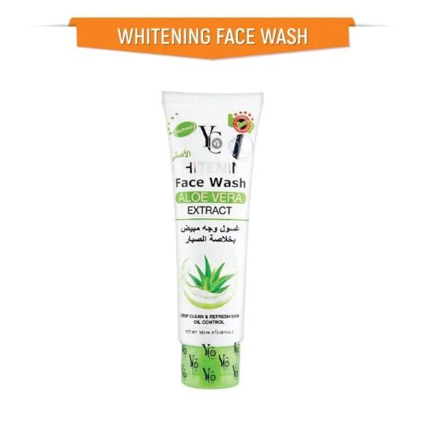 YC WHITENING FACE WASH ALOE VERA EXTRACT - 100 ML