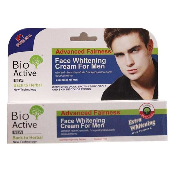 BIO ACTIVE ADVANCED FAIRNESS FACE BRIGHTENING CREAM FOR MEN - 50 G