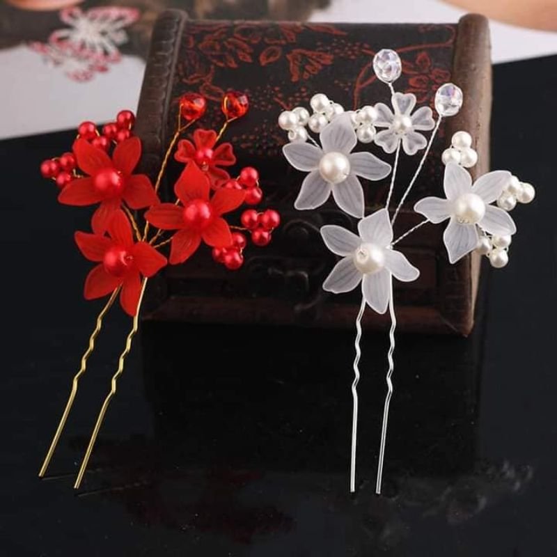 Flowers Hair Pin