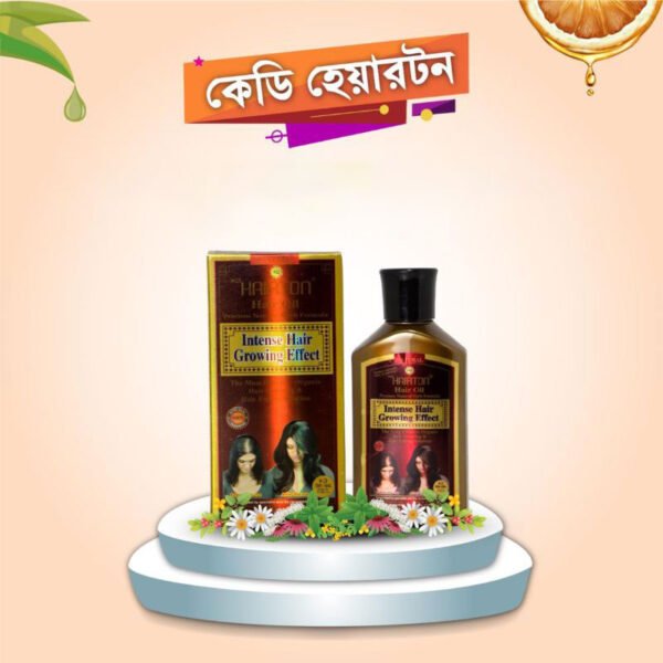 Herbal Hair Oil kd Hairton Intense Hair Growing Effect 150 ml