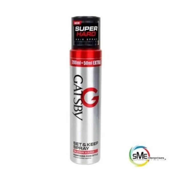 Gatsby Hair Spray Set & Keep Extreme Hold, 66 ml