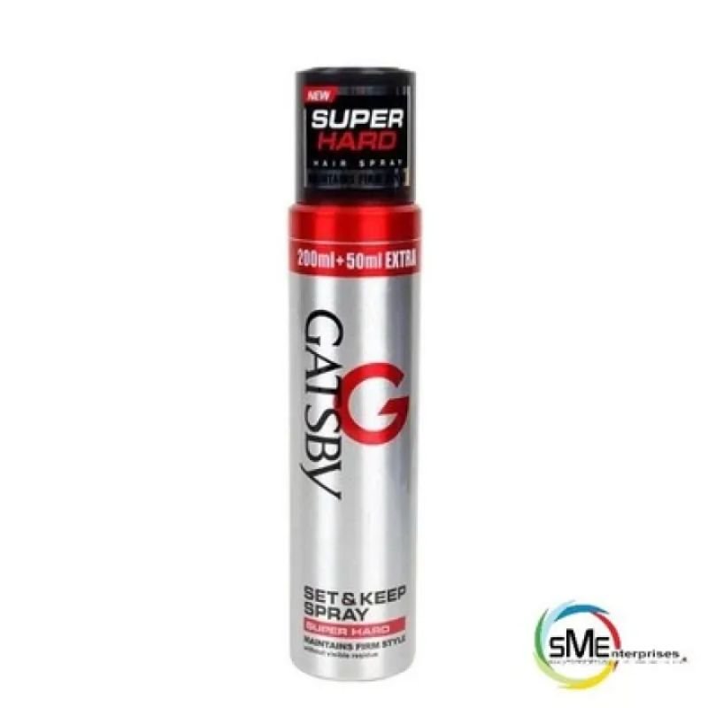 Gatsby Hair Spray Set & Keep Extreme Hold, 66 ml
