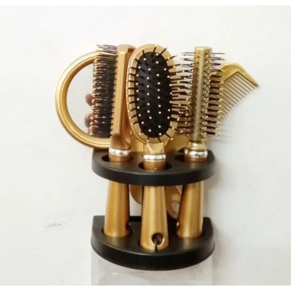 Exclusive Nice Fashion Hair Brush, Mirror & Comb Set Of 5