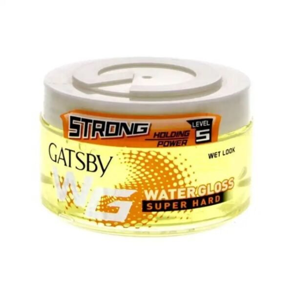 Gatsby Wet Look Super Hard Hair Gel For Men - 30gm