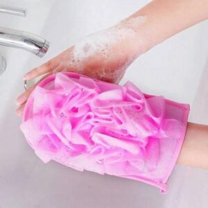 Hand Hold Flexible Body Wash Bath Gloves C000282