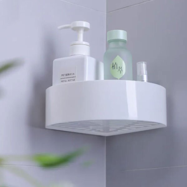 Bathroom Rack Self-Adhesive Suction Cup Wash Storage Rack Triangle Storage Suction Cup Rack