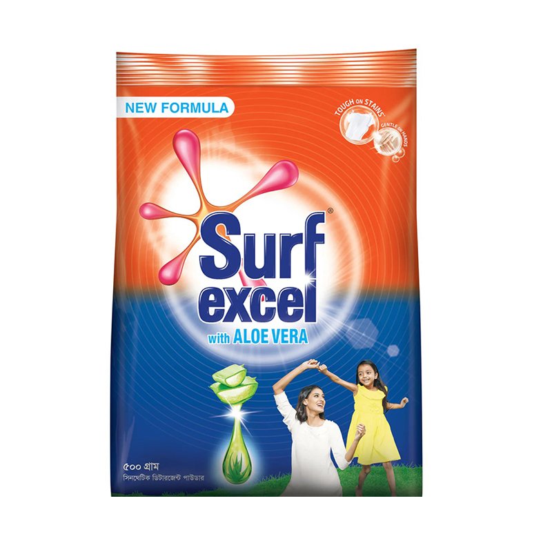 Surf Excel Washing Powder with Aloe Vera 500g