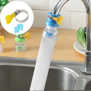 360 Degree Water Saving Tap, Anti Splash Tap, Faucet Sprayer Faucet Nozzle Filter Aerator Diffuser Water-Saving Device For Kitchen Bathroom