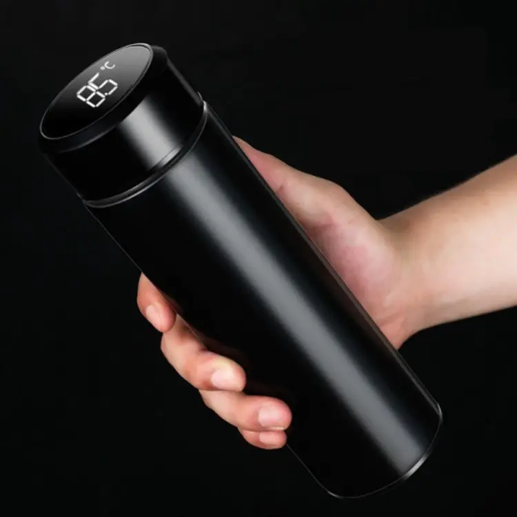 LED Temperature Display Flask